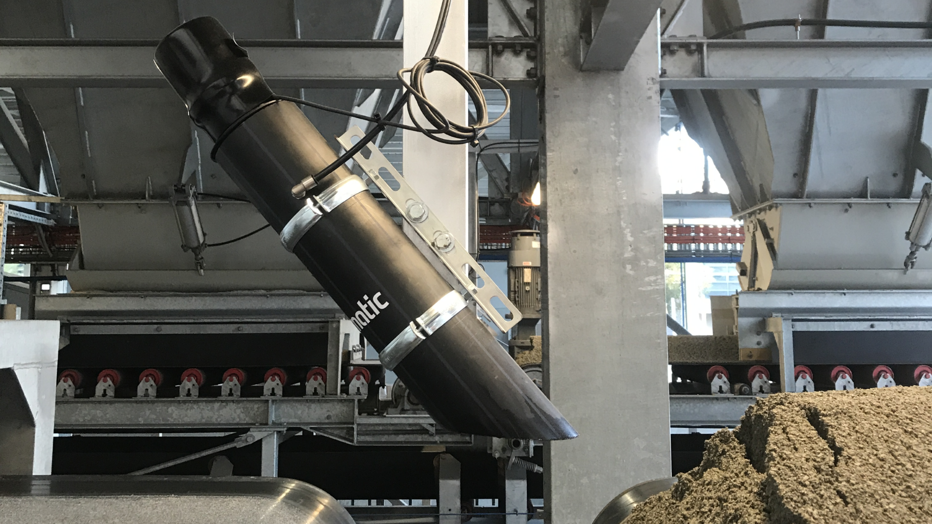POLARMOIST Optical Moisture Measurement Sensor for Aggregates