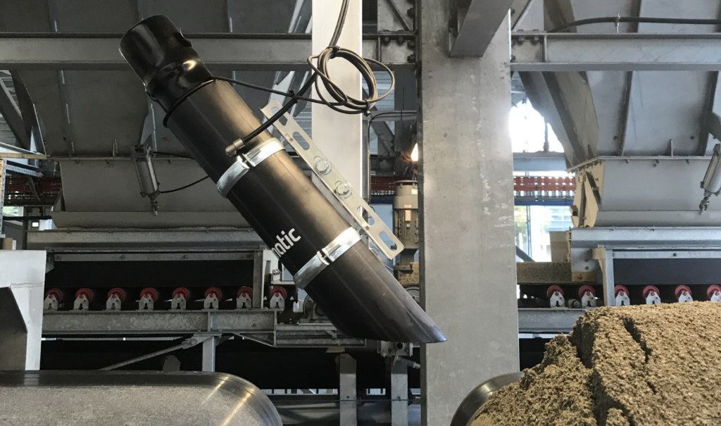 POLARMOIST moisture measurement sensor for aggregates