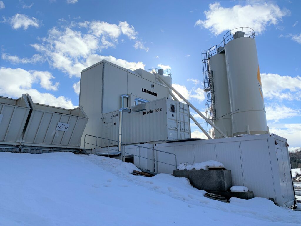 TURBOMATIC aggregate and water heating system at customer site in Germany