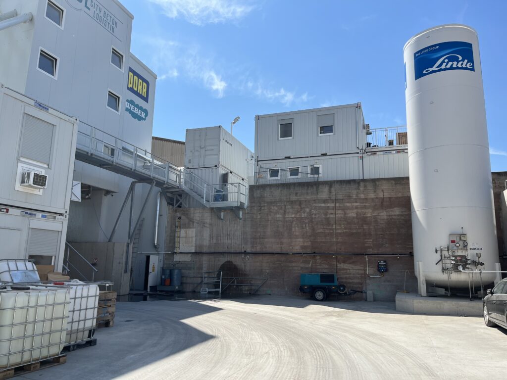 COOLMATIC liquid cooling for concrete aggregates and water